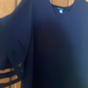 Navy blue top v neck